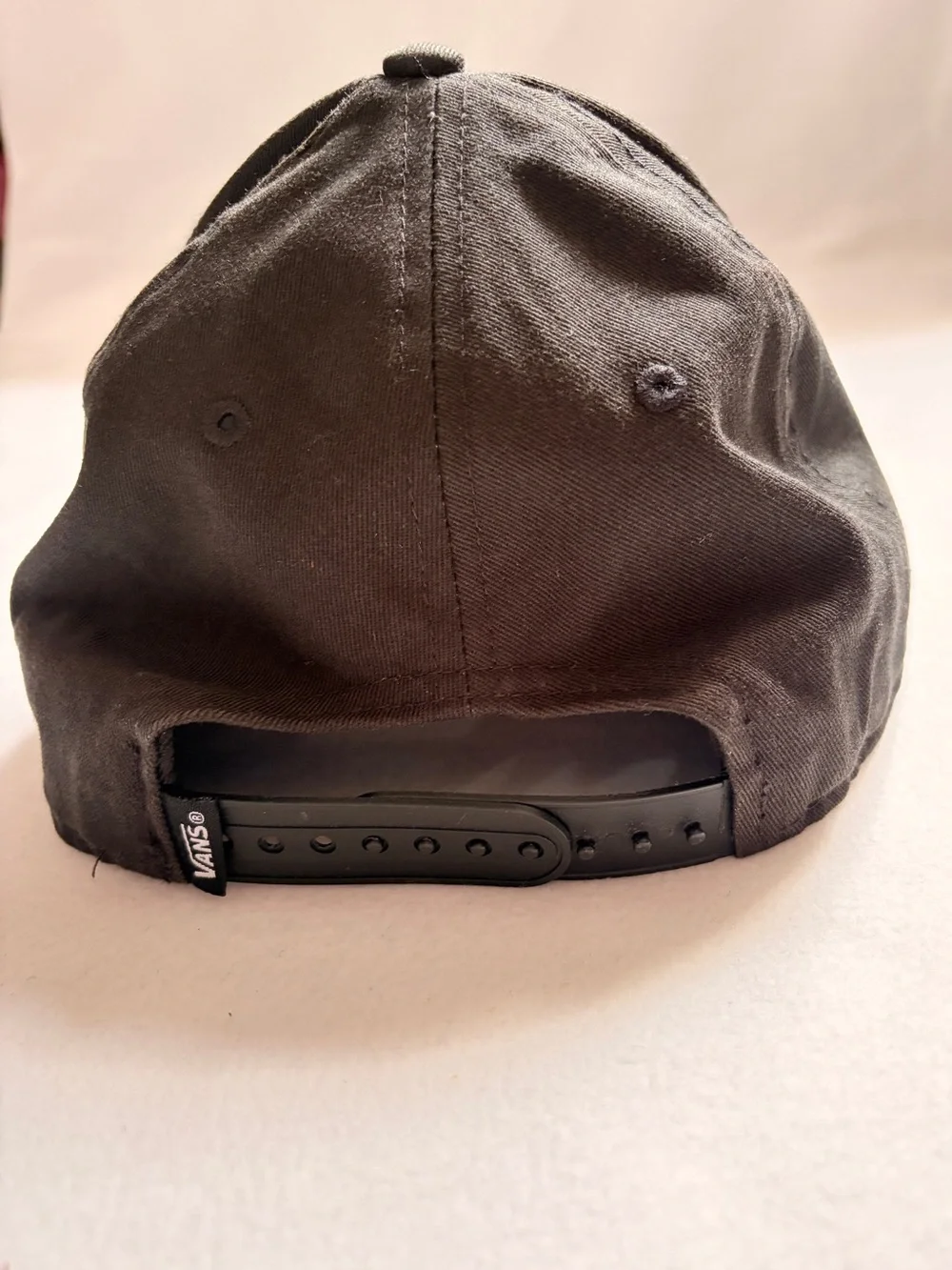 Vans Black Snapback with Tropical Floral Brim